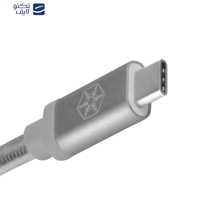 کابل تبدیل USB به USB-C سیلوراستون مدل CPU05 طول 0.5 متر