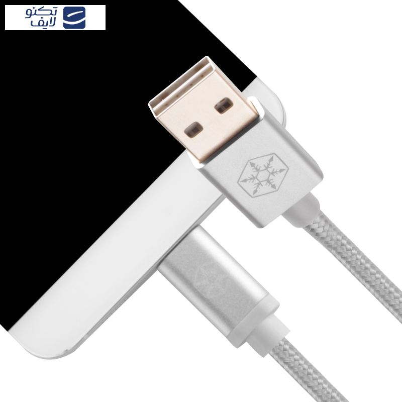 کابل تبدیل USB به USB-C سیلوراستون مدل CPU04 طول 0.5 متر کابل تبدیل USB به USB-C سیلوراستون مدل CPU04 طول 0.5 متر