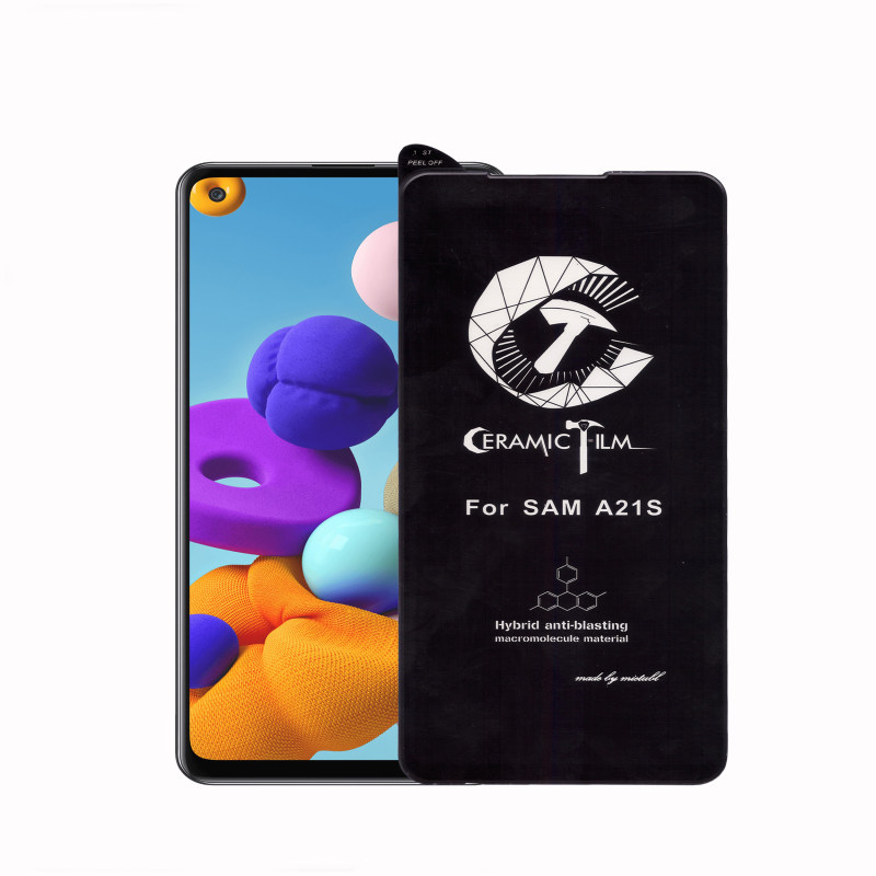 محافظ صفحه نمایش گوشی سامسونگ گلکسی A21s بوف مدل سرامیکی CF9