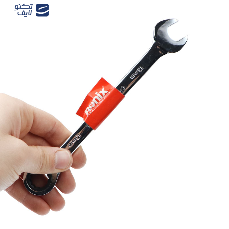 آچار یکسر تخت یک سر جغجغه رونیکس مدل RH-2163 سایز ۱۳