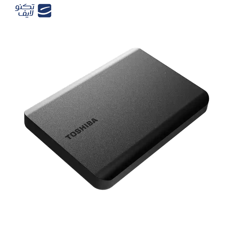 هارد اکسترنال توشیبا مدل Canvio Basics ظرفیت دو ترابایت دارای رابط USB Type-A 3.2
