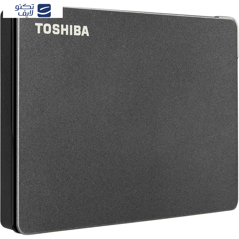 هارد اکسترنال توشیبا مدل Canvio Gaming ظرفیت دو ترابایت دارای رابط USB Type-A 3.2