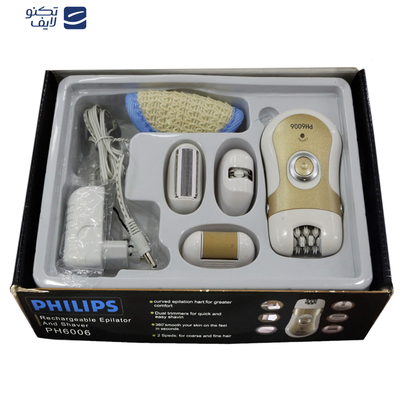 اپیلاتور فیلیپس مدل PH6006 اپیلاتور فیلیپس مدل PH6006