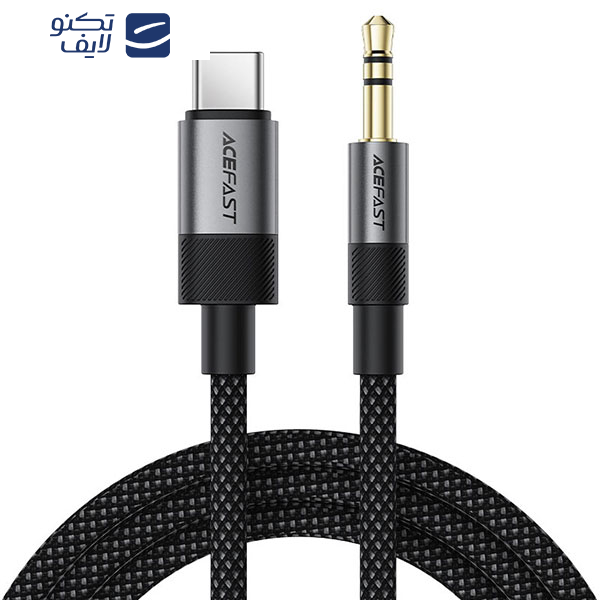 کابل تبدیل AUX به USB-C ایس فست مدل J11 طول 1 متر