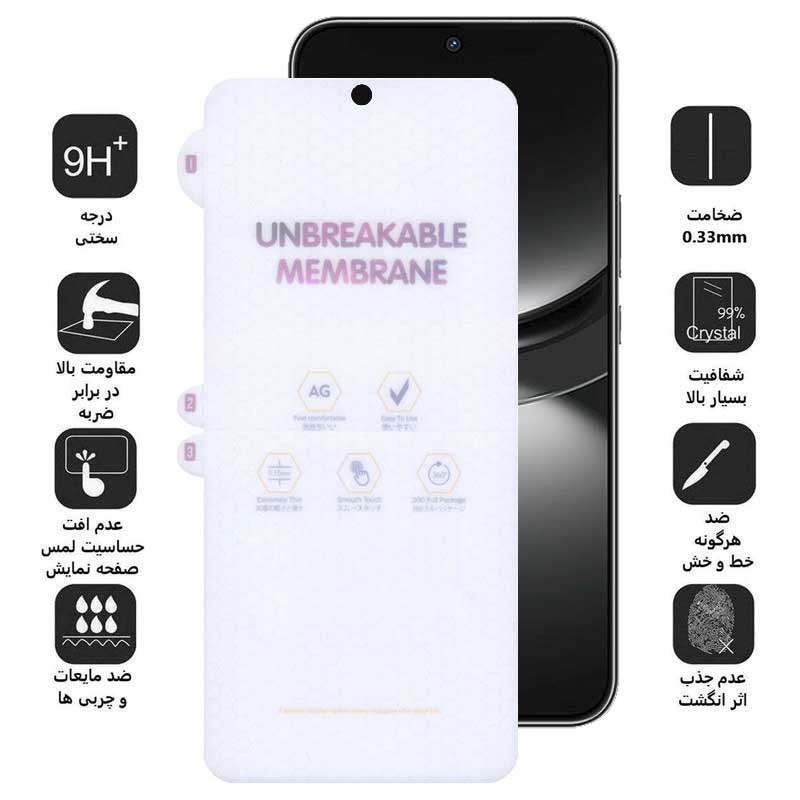 محافظ صفحه نمایش مات بوف مدل Hydrogel-Matte مناسب برای گوشی موبایل هوآهوی Nova 12 / Nova 12 Lite / Nova 11 SE / Nova 10 SE