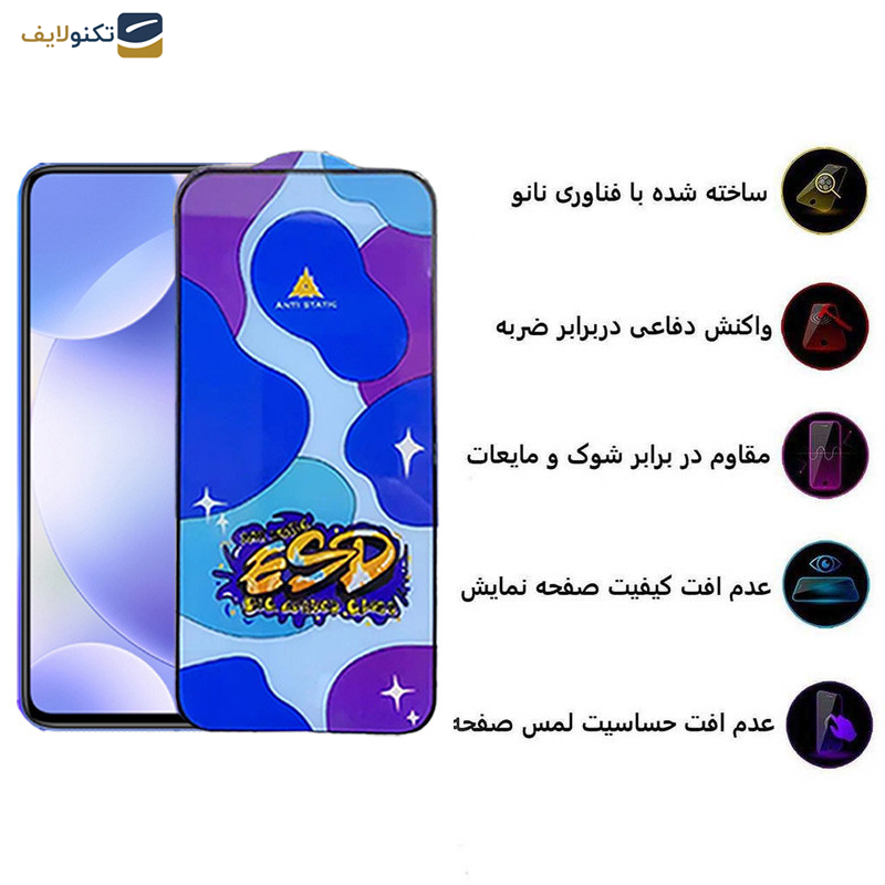  محافظ صفحه نمایش اپیکوی مدل Star ESD مناسب برای گوشی موبایل شیائومی Redmi K30/Poco F2 Pro/Poco X2/Mi 10T Pro 5G/Mi 10T 5G