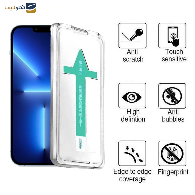 محافظ صفحه نمایش اپیکوی مدل Xundd Axe Easy install مناسب برای گوشی موبایل اپل iPhone 13 Pro Max/14 Plus