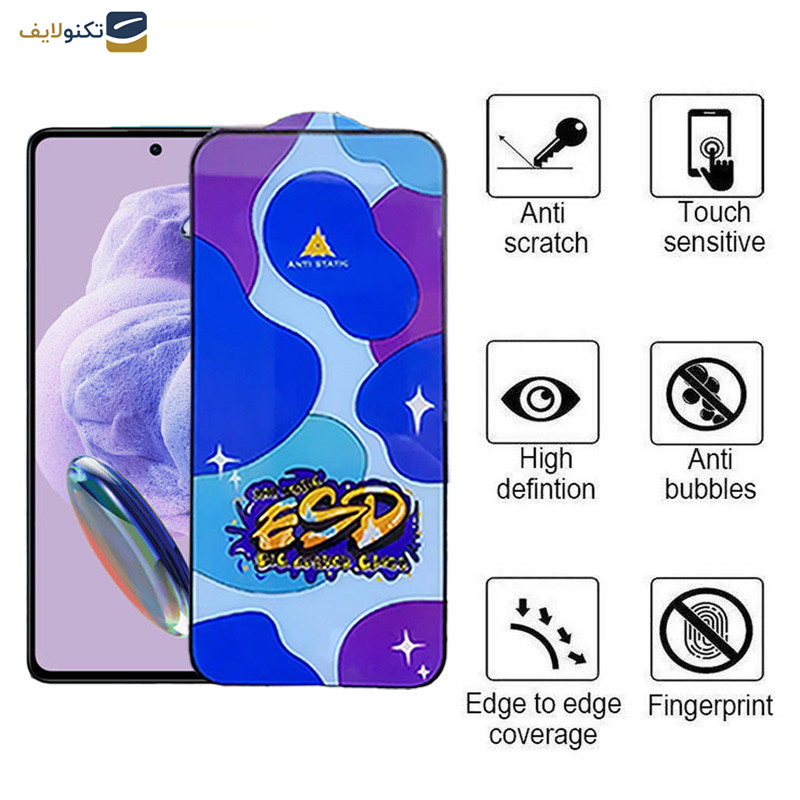  محافظ صفحه نمایش اپیکوی مدل Star ESD مناسب برای گوشی موبایل شیائومی Redmi Note 12S 4G/Note 11 SE  4G (India) /Note 11S 4G/Note 10S 4G