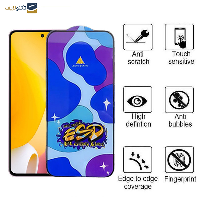 محافظ صفحه نمایش اپیکوی مدل Star ESD مناسب برای گوشی موبایل شیائومی Mi 11 Lite 4G/5G /11 Lite 5G NE/ 12 Lite 5G