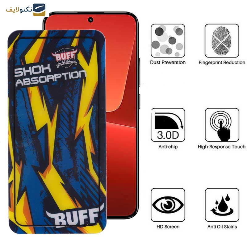 محافظ صفحه نمایش بوف مدل Shock-Shock مناسب برای گوشی موبایل شیائومی 13