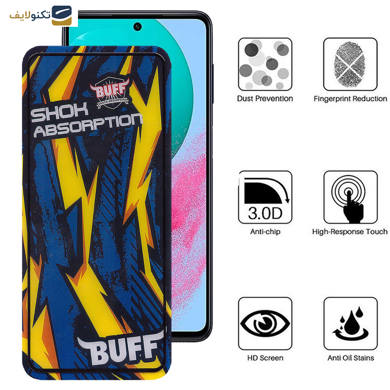 محافظ صفحه نمایش بوف مدل Shock-Shock-G مناسب برای گوشی موبایل سامسونگ Galaxy M54 / M53 / M52 5G / M51 / M62 / F62 / F54