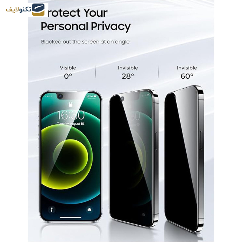  محافظ صفحه نمایش حریم شخصی اپیکوی مدل Cactus-ESD-Privacy مناسب برای گوشی موبایل اپل iPhone 11 / XR