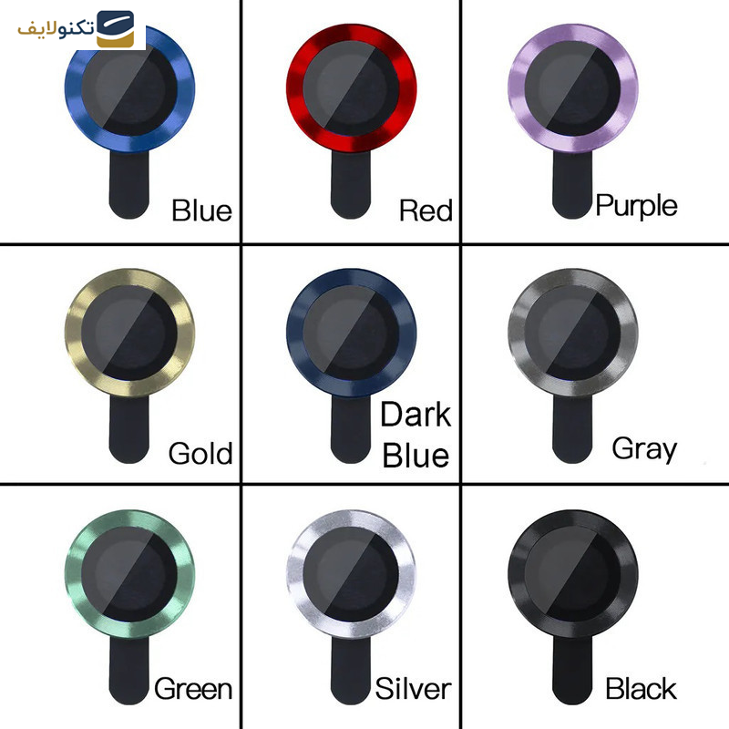 محافظ لنز دوربین بوف مدل HD-ColorLenz مناسب برای گوشی موبایل اپل Iphone 15  / 15 Plus