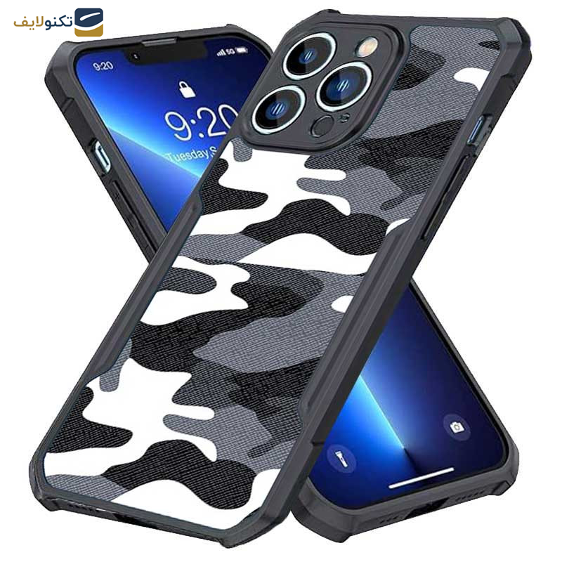 کاور اپیکوی مدل Xundd Camouflage مناسب برای گوشی موبایل اپل iPhone 13 Pro Max