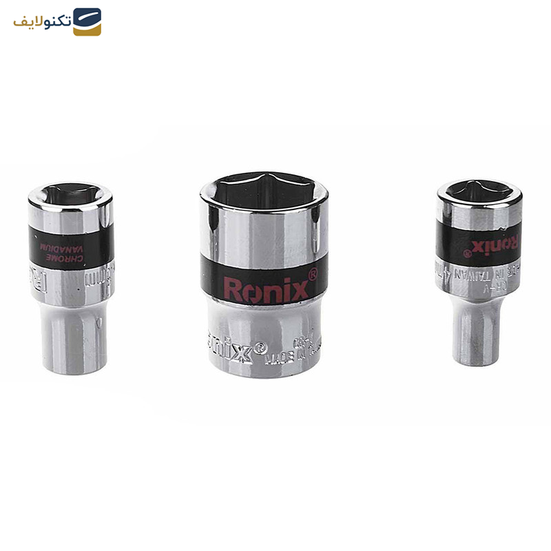 مجموعه 17 عددی آچار و سری بکس رونیکس مدل RH-2617