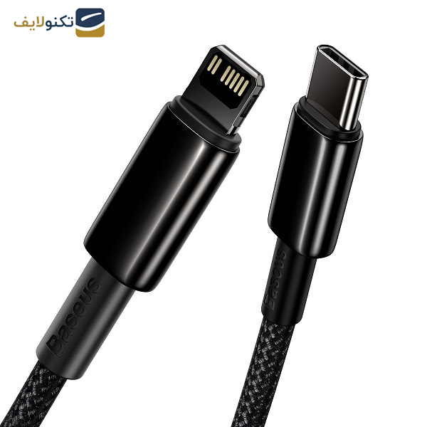 کابل تبدیل USB-C به لایتنینگ باسئوس مدل CATLWJ-01 20W طول 1متر