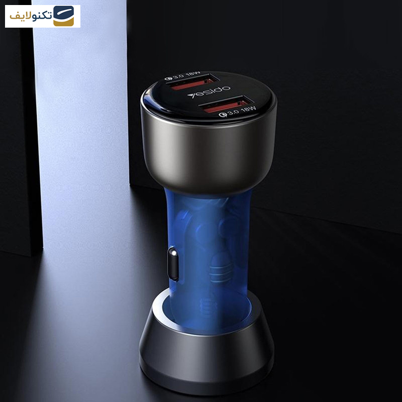 شارژر فندکی 36 وات یسیدو مدل Y51 شارژر فندکی 36 وات یسیدو مدل Y51