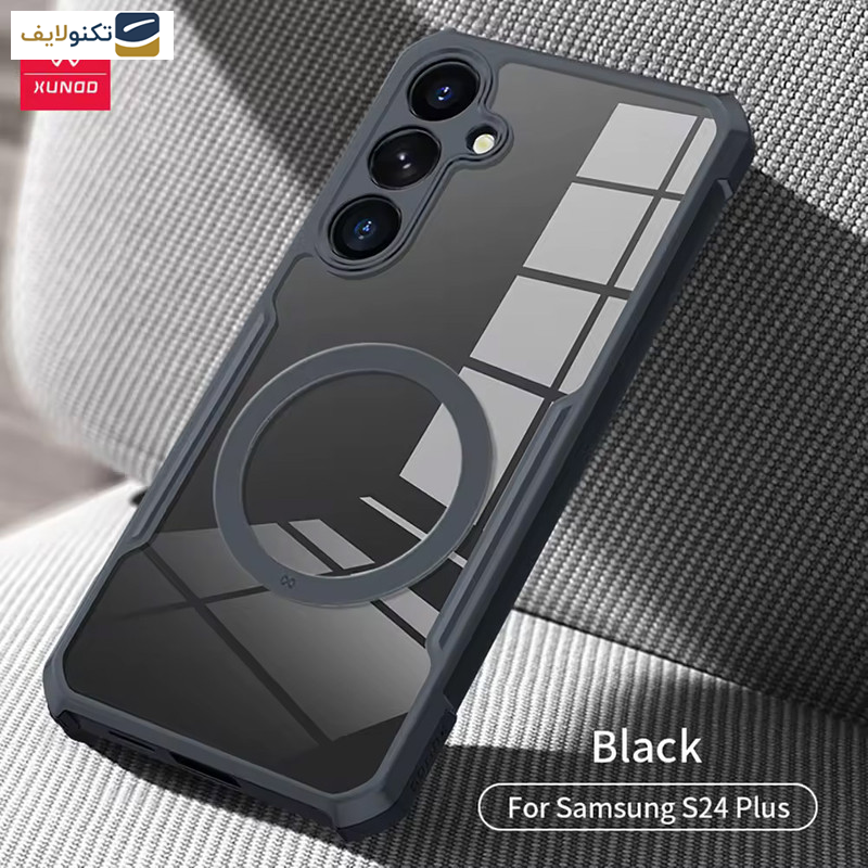 کاور ژاند مدل Magnetic Holder مناسب برای گوشی موبایل سامسونگ Galaxy S24