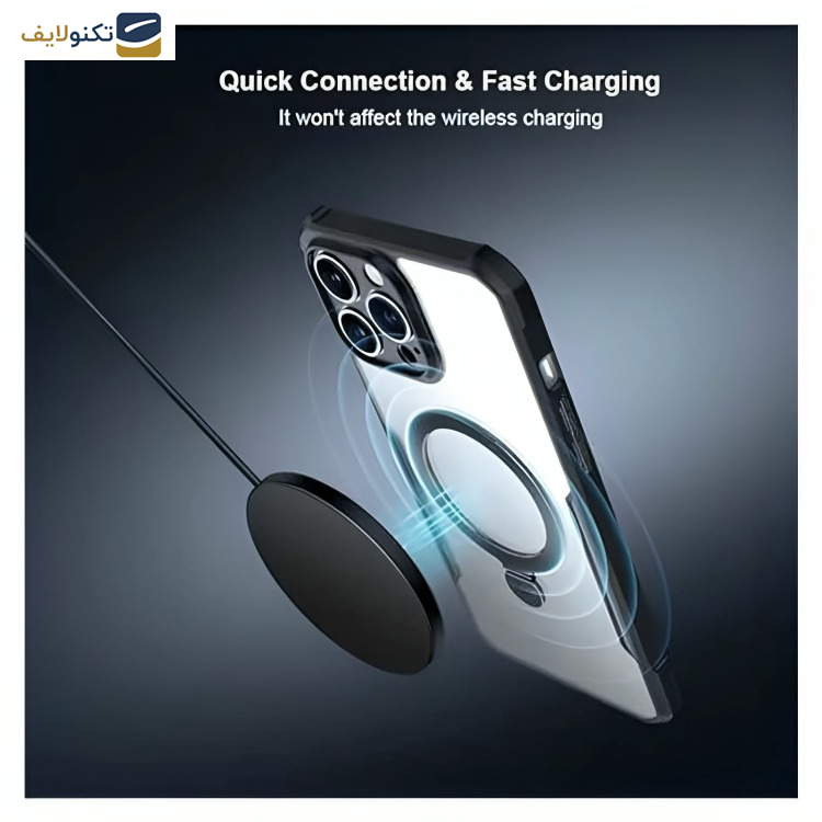 کاور ژاند مدل Magnetic Holder مناسب برای گوشی موبایل اپل iPhone 13 / 14