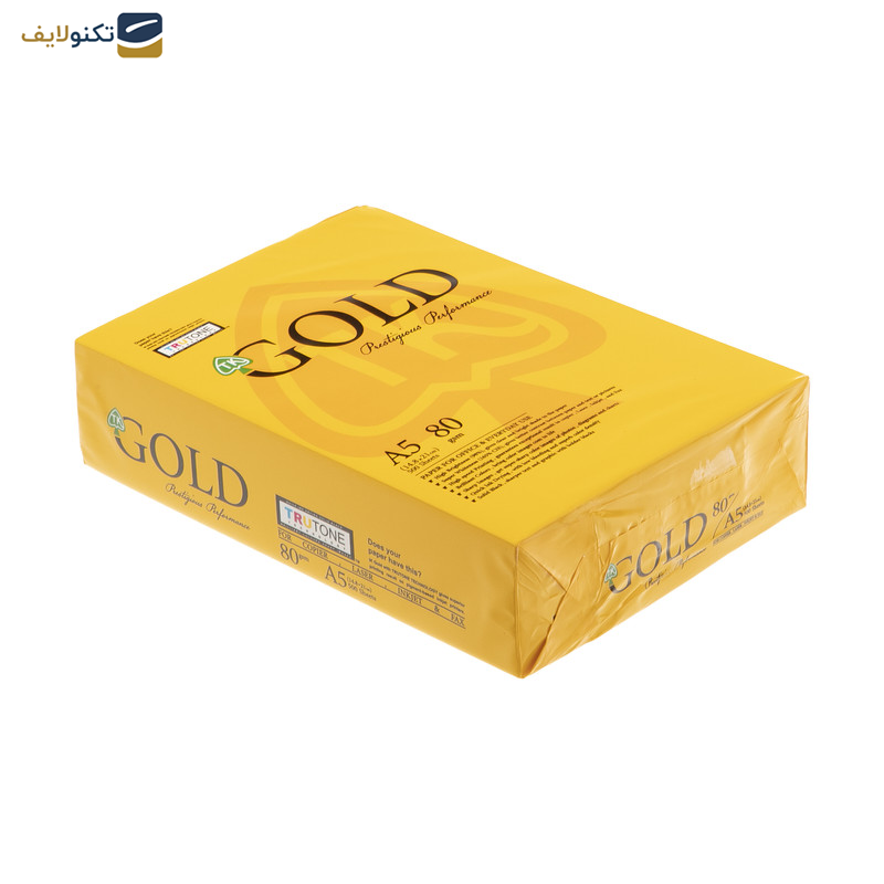 کاغذ A5 گلد بسته 500 عددی کاغذ A5 گلد بسته 500 عددی