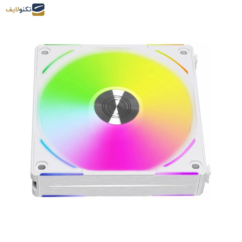 فن کیس لیان لی مدل UNI FAN AL 120 V2 White بسته 3 عددی