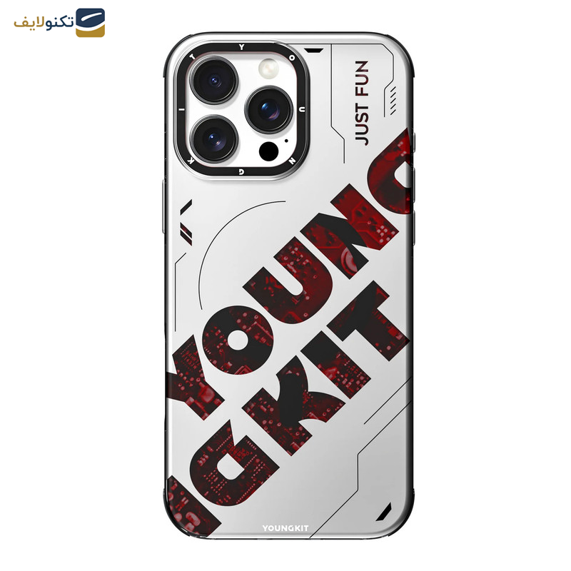 کاور یانگ کیت مدل Futuristic and Digital کد Z03 مناسب برای گوشی موبایل اپل iphone 16promax
