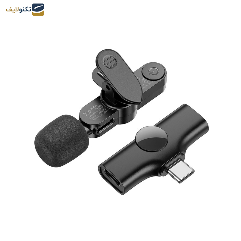 میکروفن یقه ای بروفون مدل BFK12 FOR TYPE-C میکروفن یقه ای بروفون مدل BFK12 FOR TYPE-C