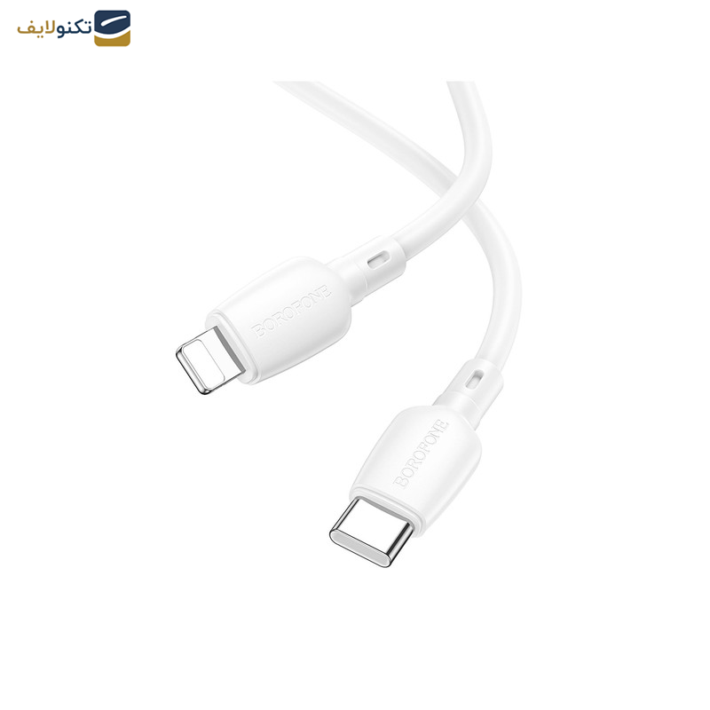 کابل تبدیل USB-C به لایتنینگ بروفون مدل  BX93 PD 20W طول 1 متر