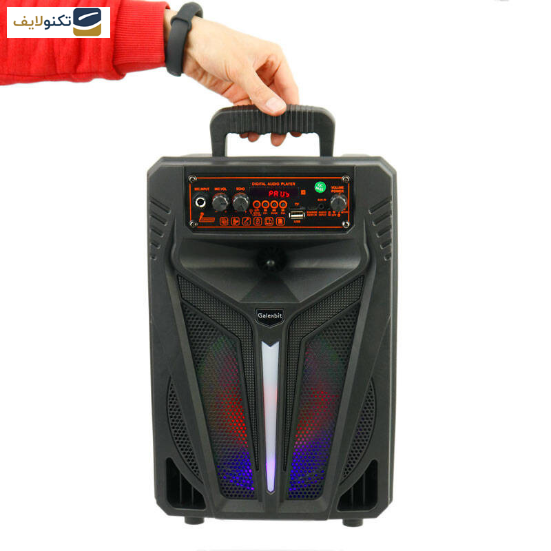 اسپیکر بلوتوثی قابل حمل گلکسبیت مدل GS-15 اسپیکر بلوتوثی قابل حمل گلکسبیت مدل GS-15