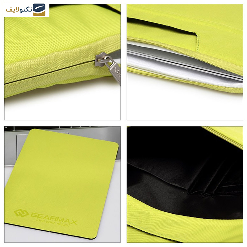 کیف لپ تاپ ویوو مدل Campus Slim Case GM3910 مناسب برای لپ تاپ سایز 15.4 اینچی به همراه کیف لوازم جانبی 