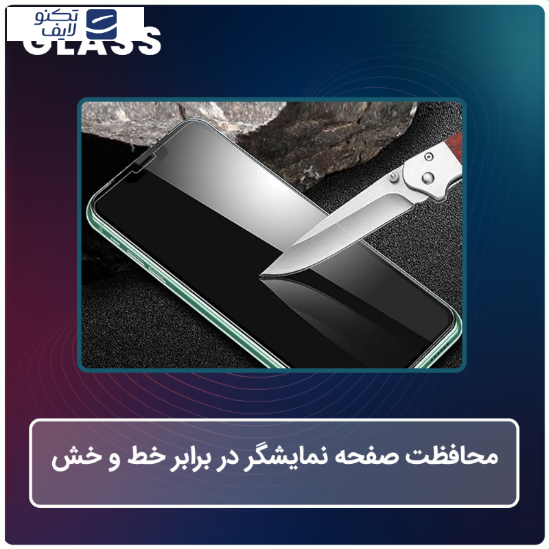 محافظ صفحه نمایش شفاف گلس مدل Resistant مناسب برای گوشی موبایل سامسونگ Galaxy A06 به همراه محافظ پشت گوشی