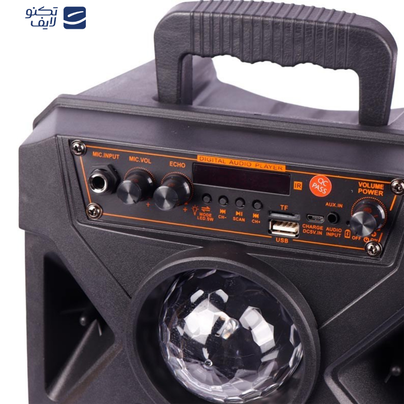 اسپیکر بلوتوثی قابل حمل گلکسبیت مدل GS17