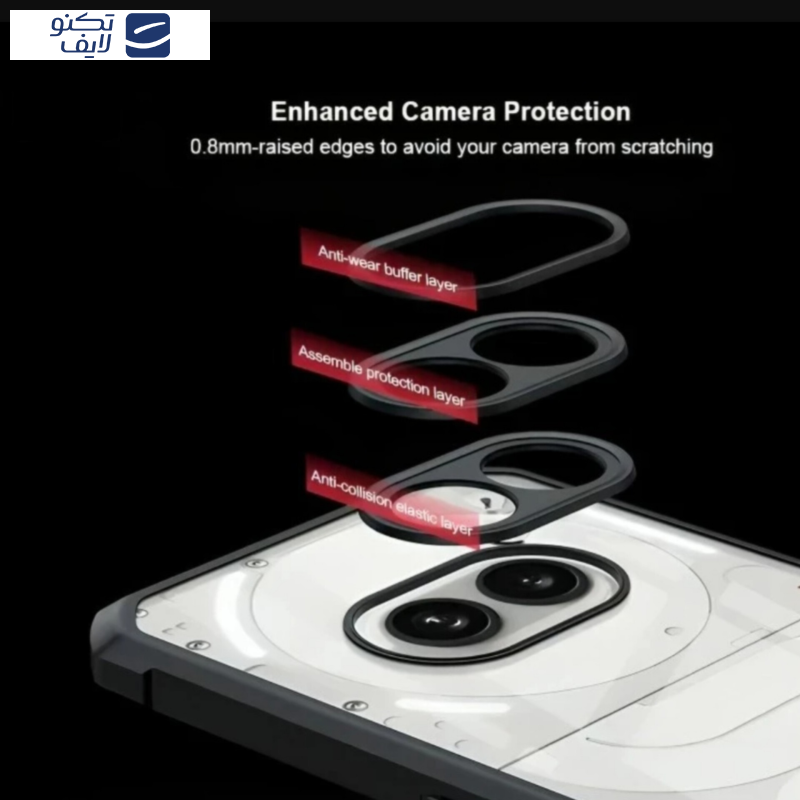 کاور ژاند مدل beatle مناسب برای گوشی موبایل ناتینگ Phone 2a