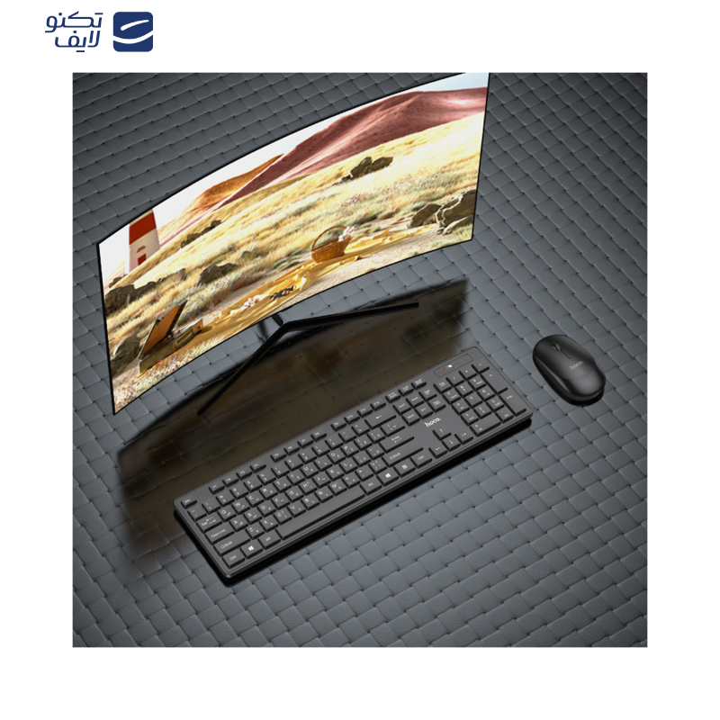 کیبورد و ماوس بی سیم هوکو مدل DI51