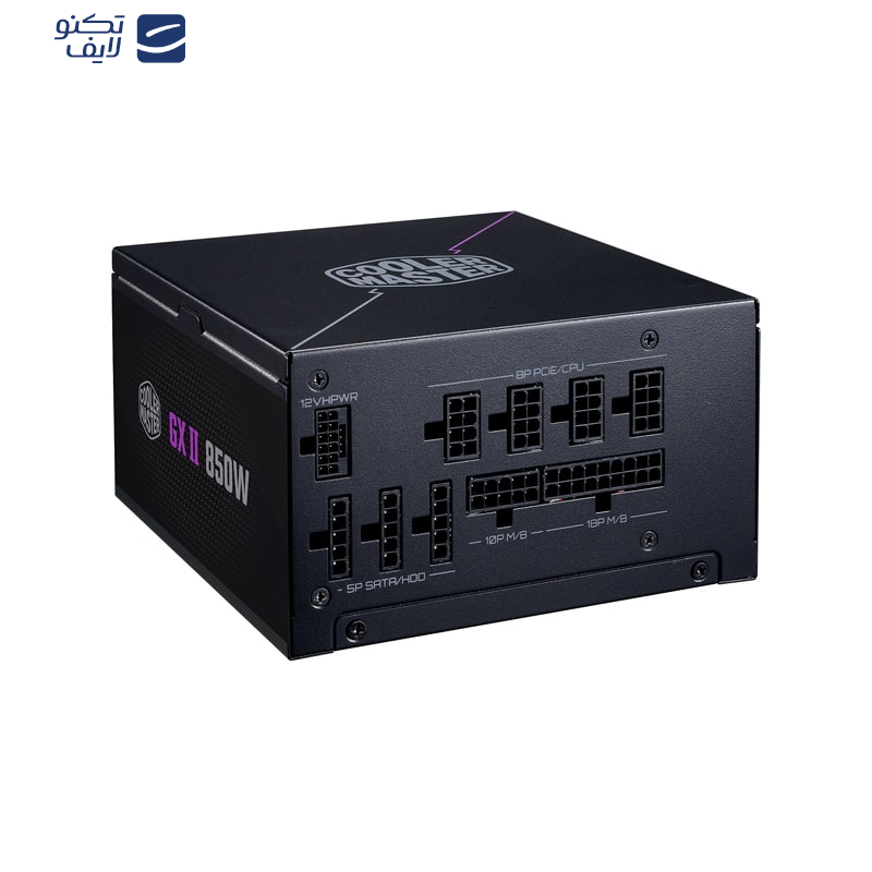 منبع تغذیه کامپیوتر کولر مستر مدل GX II GOLD 850 Bk منبع تغذیه کامپیوتر کولر مستر مدل GX II GOLD 850 Bk