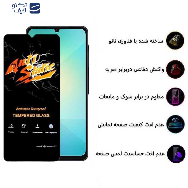 محافظ صفحه نمایش اپیکوی مدل Antistatic Dustproof مناسب برای گوشی موبایل سامسونگ Galaxy A06/A06s/A05s/A05/F05 محافظ صفحه نمایش اپیکوی مدل Antistatic Dustproof مناسب برای گوشی موبایل سامسونگ Galaxy A06/A06s/A05s/A05/F05