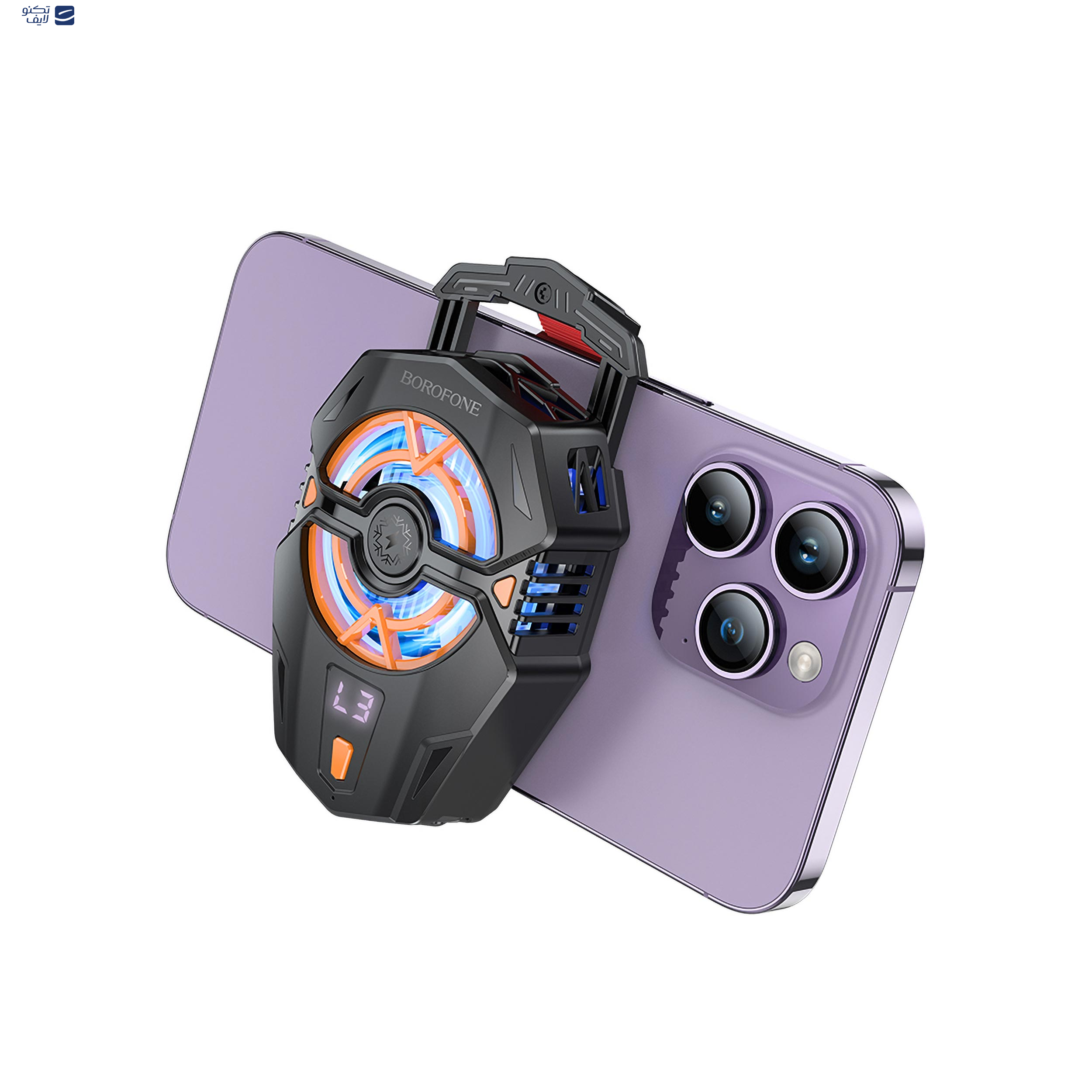 فن خنک کننده گوشی موبایل بروفون مدل BG11 فن خنک کننده گوشی موبایل بروفون مدل BG11