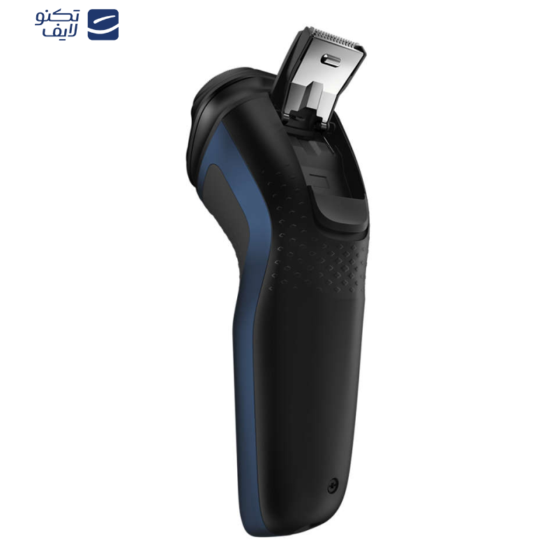 ماشین اصلاح موی صورت فیلیپس مدل S1323، اصلاح به صورت صفر زن، خط زن، منبع انرژی باتری، تکنولوژی اصلاح به صورت برش چرخشی، مدت زمان شارژ 60 دقیقه و مدت زمان استفاده پس از شارژ 45 دقیقه، به همراه ، ضد آب، با قابلیت شارژ سریع، کم صدا