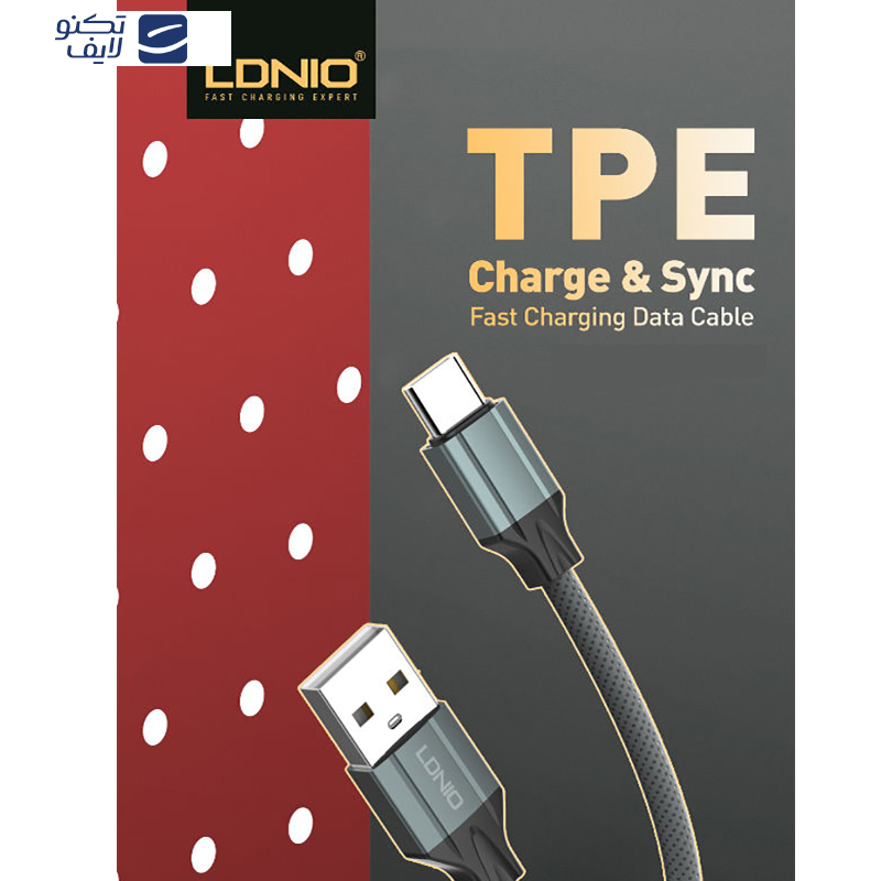 کابل تبدیل USB به microUSB الدینیو مدل LS441  طول 1 متر