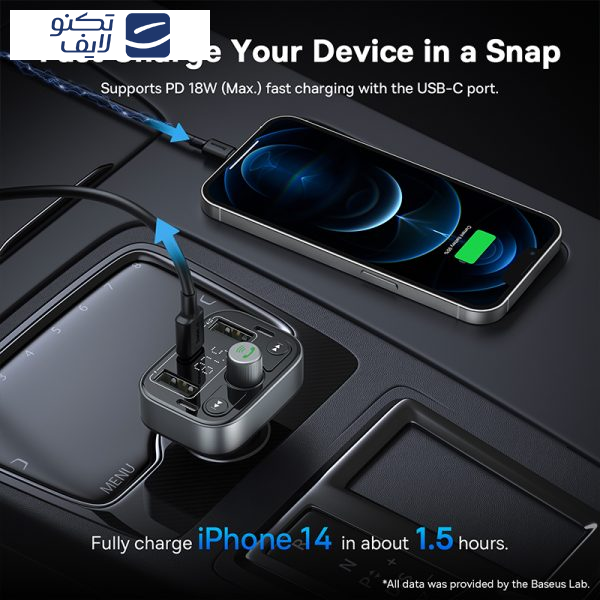 پخش کننده اف ام خودرو بیسوس مدل S-09 Pro