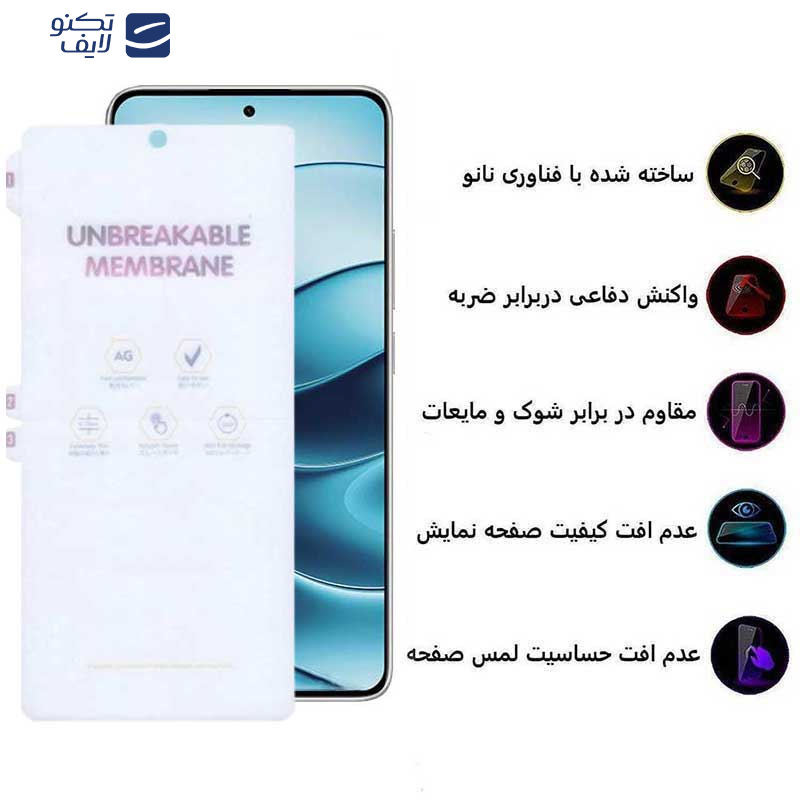 محافظ صفحه نمایش مات بوف مدل Hydrogel-Matte مناسب برای گوشی موبایل شیائومی Redmi Note 14 / Note 14 Pro / Note 14 Pro plus / Mi 12 Pro