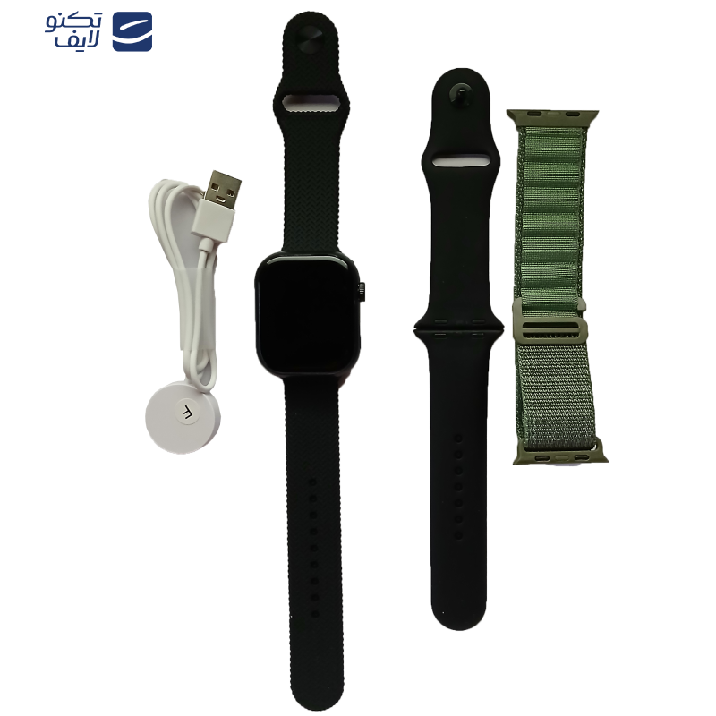 ساعت هوشمند مدل WS76 AMOLED صفحه نمایش رنگی و لمسی، کنترل موسیقی، کنترل سطح اکسیژن خون، مکالمه از طریق بلوتوث، پشتیبانی از زبان فارسی و قابلیت تغییر تم ساعت بند سیلیکونی