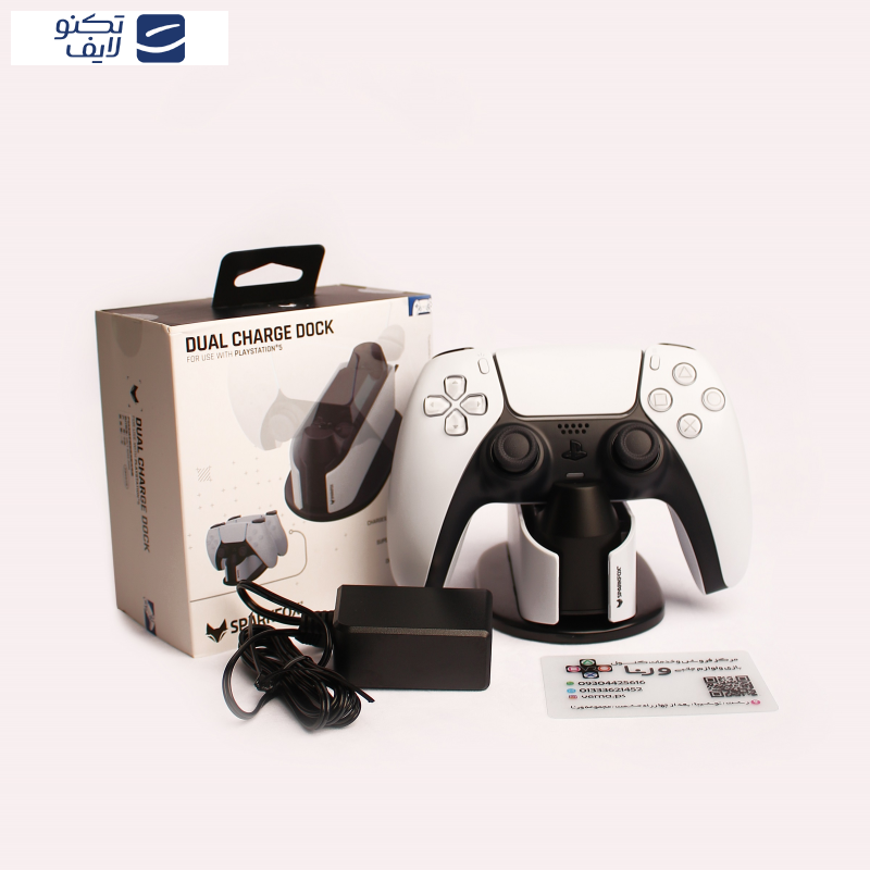 پایه شارژر دسته بازی اسپارک فاکس مدل Dual Charge