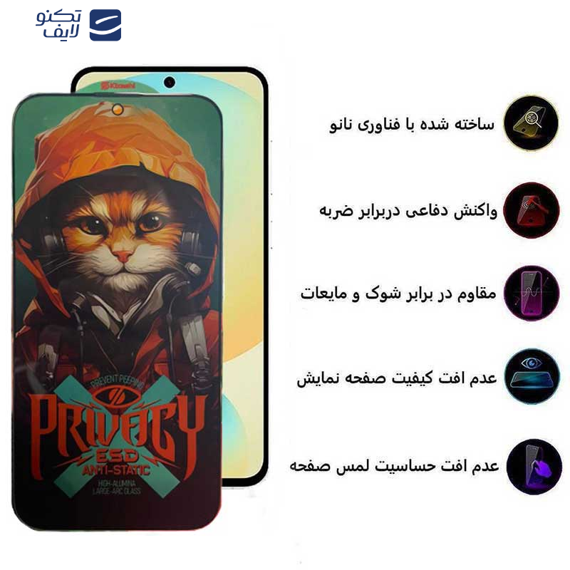 محافظ صفحه نمایش اپیکوی مدل Hoodie Cat مناسب برای گوشی موبایل سامسونگ Galaxy A55/A35/M35 محافظ صفحه نمایش اپیکوی مدل Hoodie Cat مناسب برای گوشی موبایل سامسونگ Galaxy A55/A35/M35