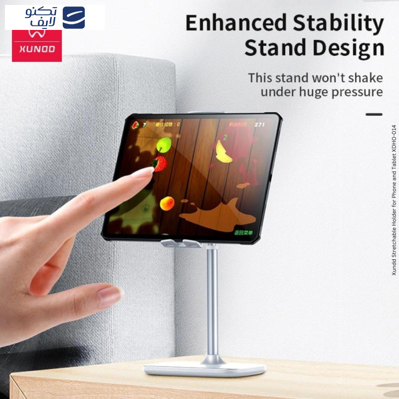 پایه نگهدارنده گوشی موبایل و تبلت ژاند مدل Stretchable Desktop Holder 014