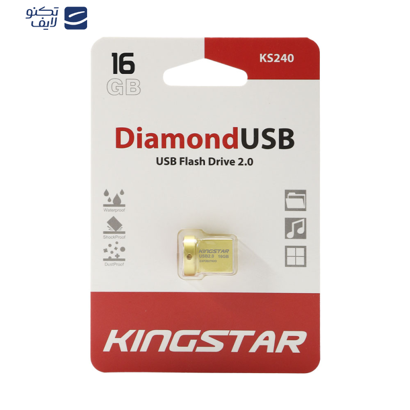 فلش مموری کینگ استار مدل KS240 ظرفیت 16 گیگابایت