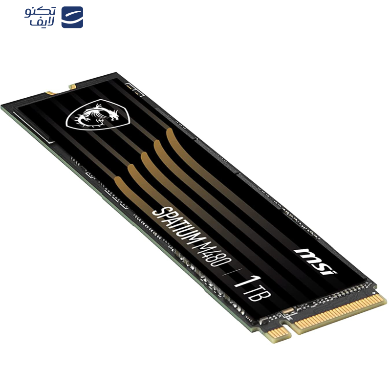 اس اس دی اینترنال ام اس آی مدل SPATIUM M480 PCIe 4.0 NVMe M.2 ظرفیت یک ترابایت 
