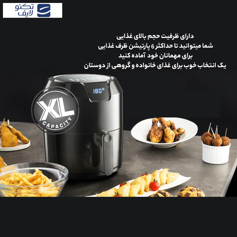 سرخ کن بدون روغن تفال مدل EY401