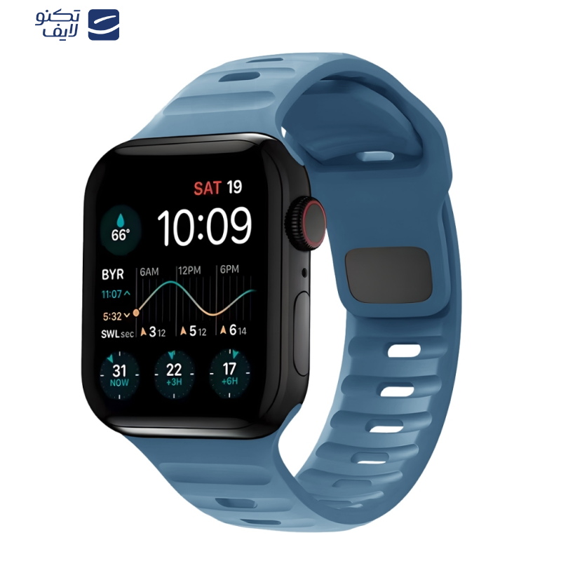 بند اپل واچ سیلیکونی استرپس مناسب اپل واچ سایز 42/44/45/49