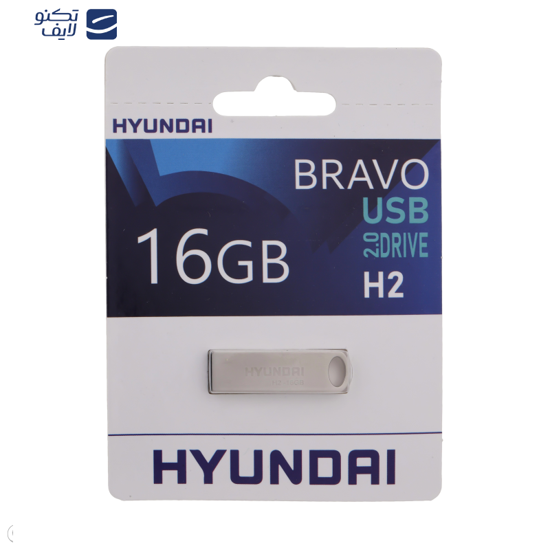 فلش مموری هیوندای مدل H2 USB2.0 ظرفیت 16 گیگابایت فلش مموری هیوندای مدل H2 USB2.0 ظرفیت 16 گیگابایت